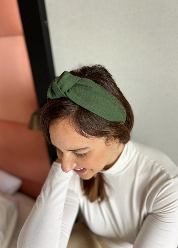 Suf Headband, Dark Green