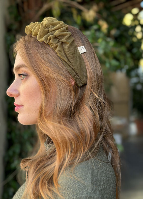 Renee Headband, Olive Green thin???