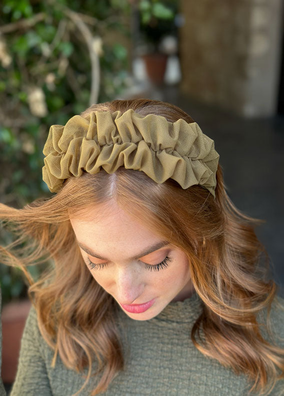 Renee Headband, Olive Green thin???