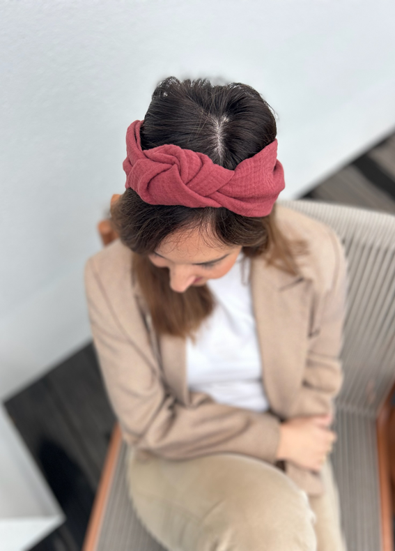 Full Circle Suf Headband, Maroon