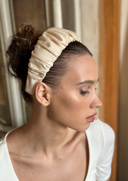 Mila Headband, Pearl