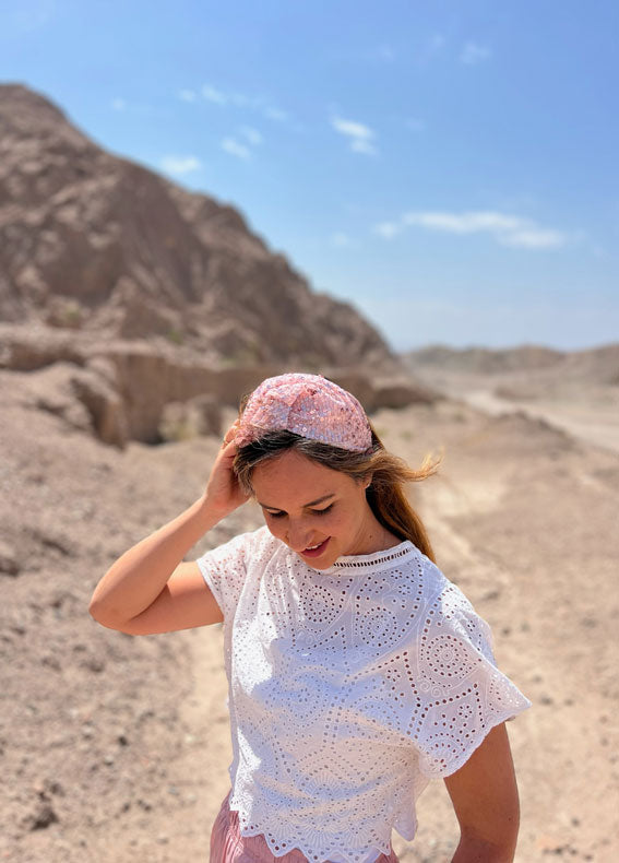 Zoe Headband, Pink Sparkle