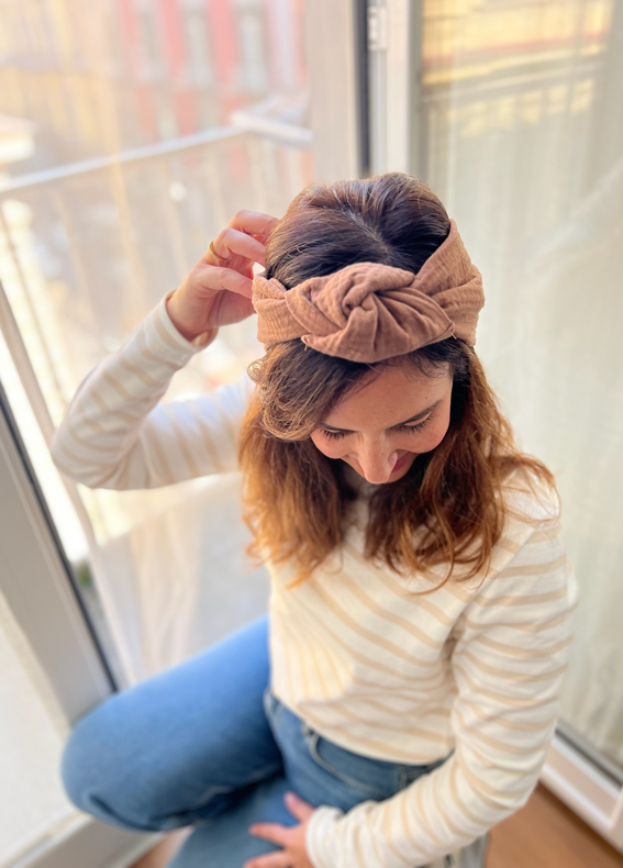 Full Circle Suf Headband, Brown