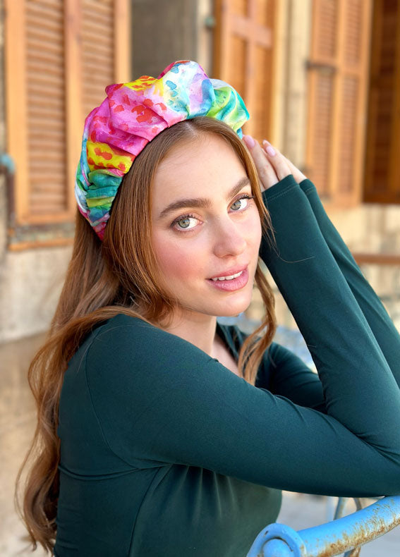 Wide Jan Headband, Israeli Joy