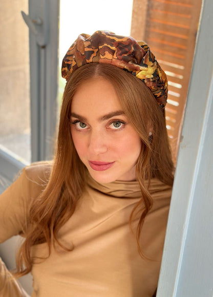 Jan Headband, Israeli Brown Leopard