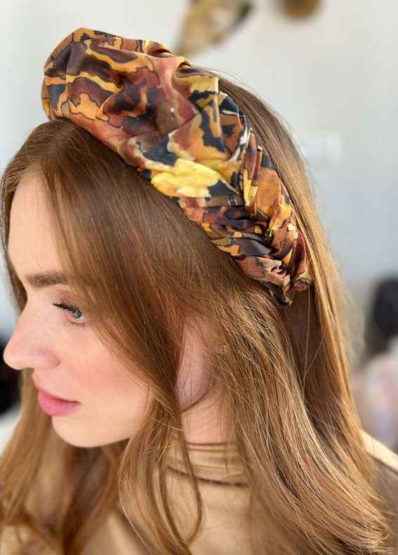 Jan Headband, Israeli Brown Leopard