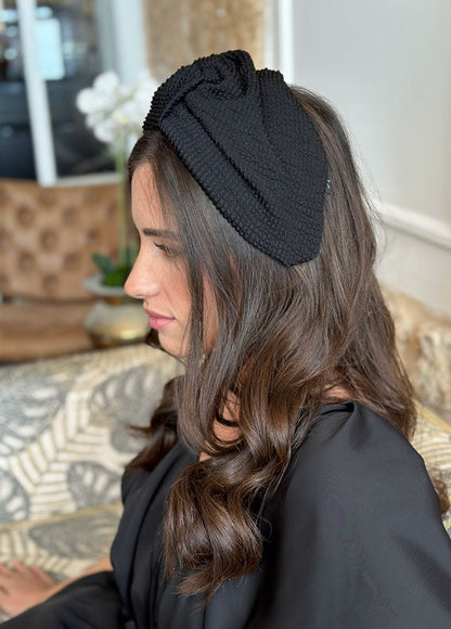 Wide Zoe Headband, Black