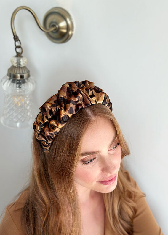 Nemesis Headband, Cheetah Print