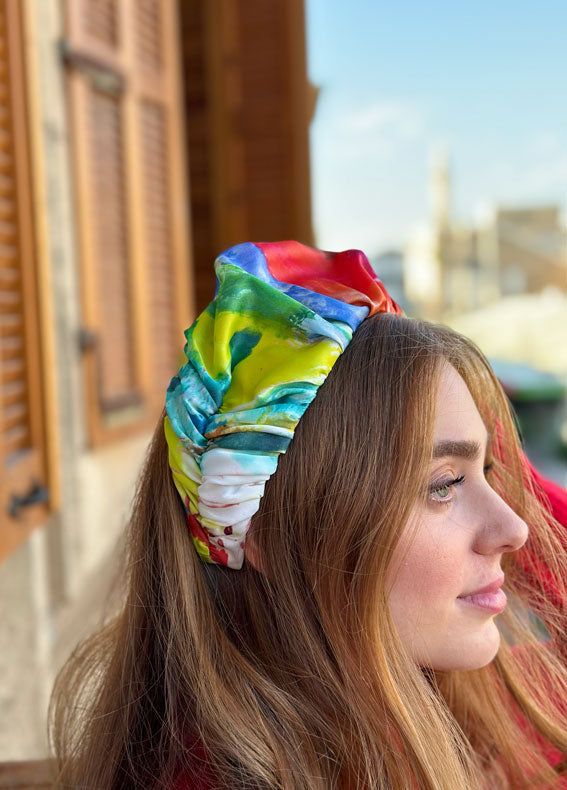 Wide Jan Headband, Israeli Life