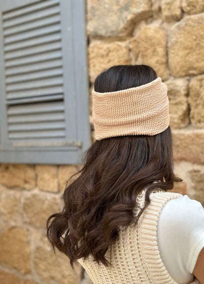 Full Circle Zoe Headband, Nude