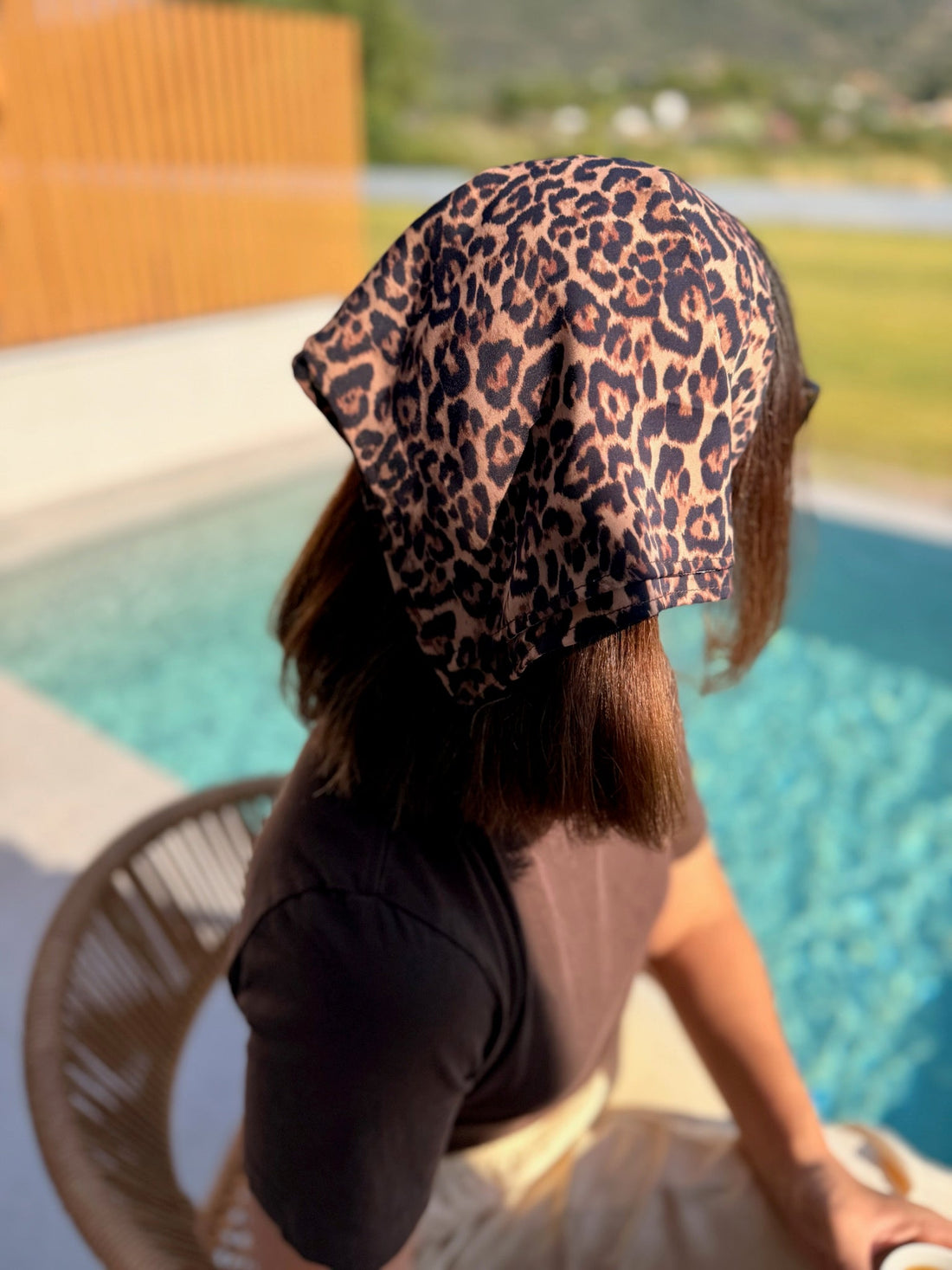 Tahlia Leopard Headband