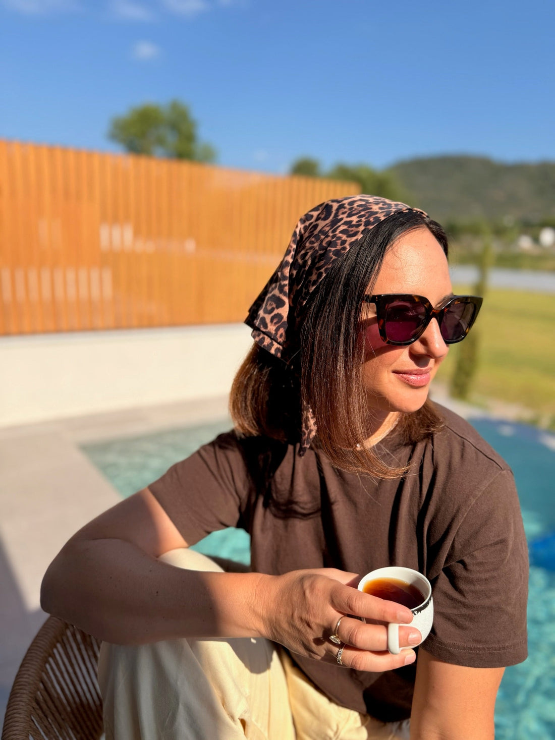 Tahlia Leopard Headband