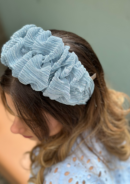 Medium Renee Headband, Sky Blue