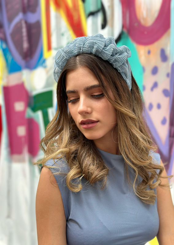 Renee Headband, Sky Blue