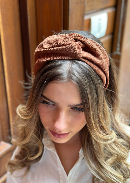 Zoe Headband, Brown