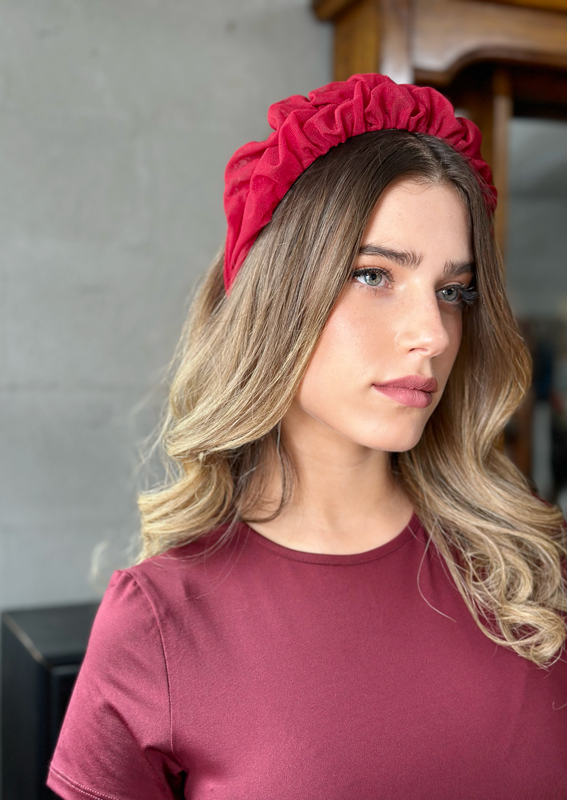 Renee Headband, Red