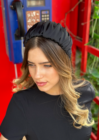 Wide Mila Headband, Black