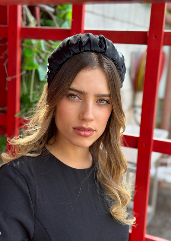 Wide Mila Headband, Black