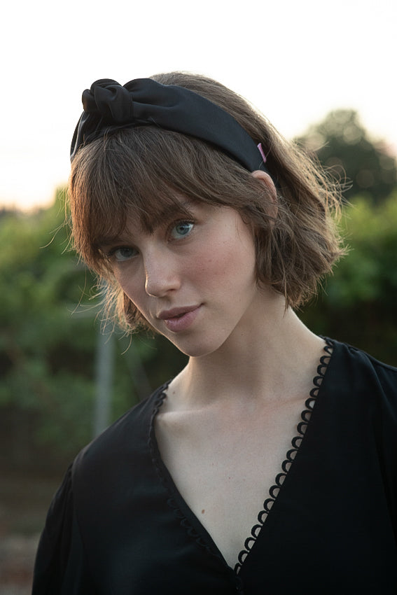 Maia Headband, Black