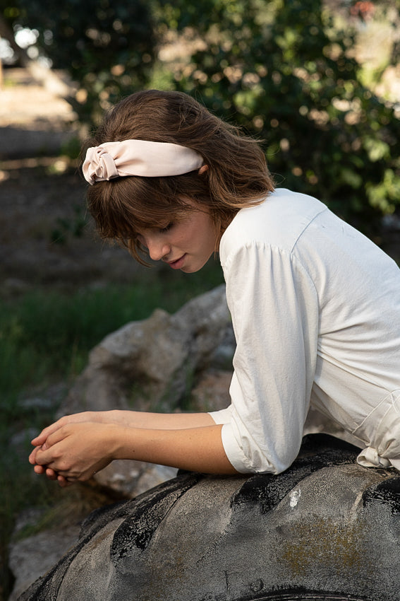 Maia Headband, Nude