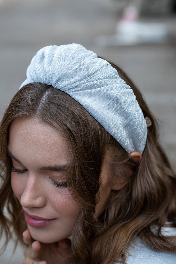 Aria Headband, Silver