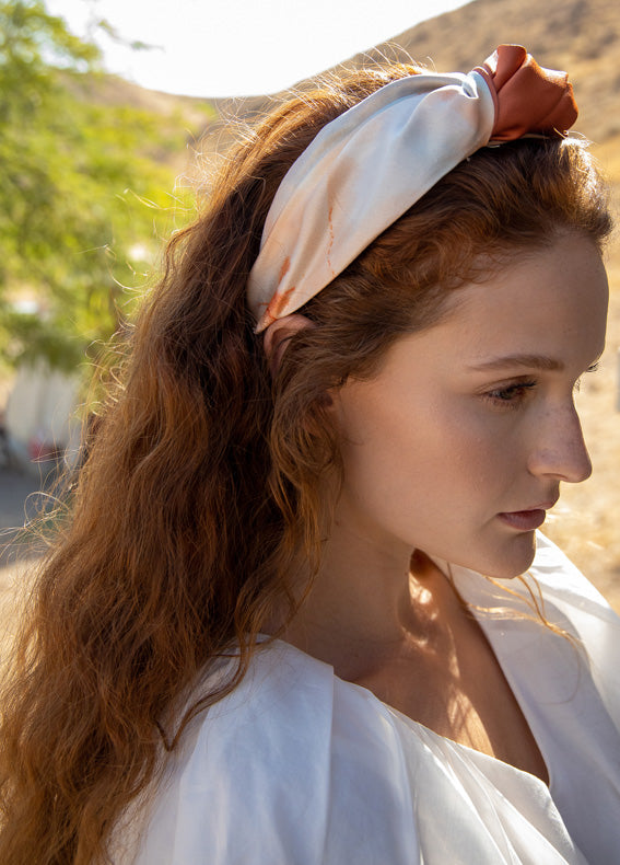 Kedem Headband, Terracotta