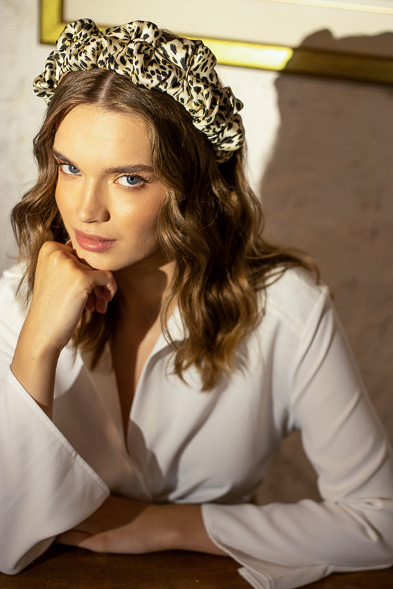 Mary Headband, Animal Print