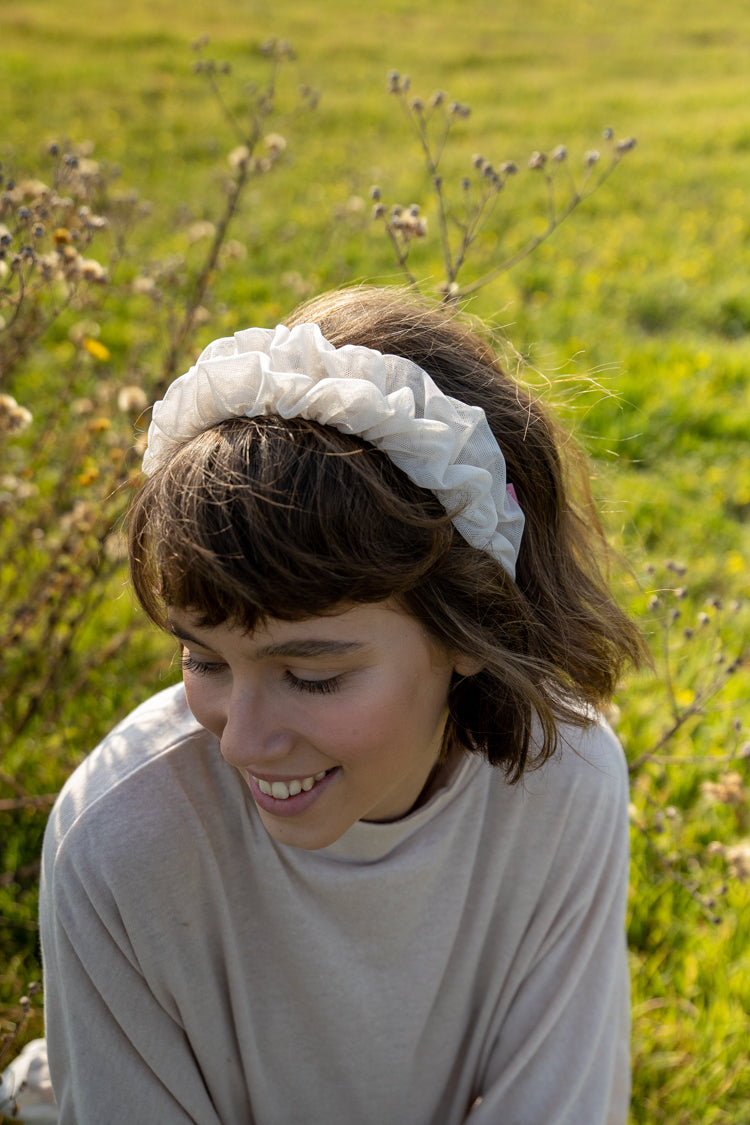 Renee Headband, Beige