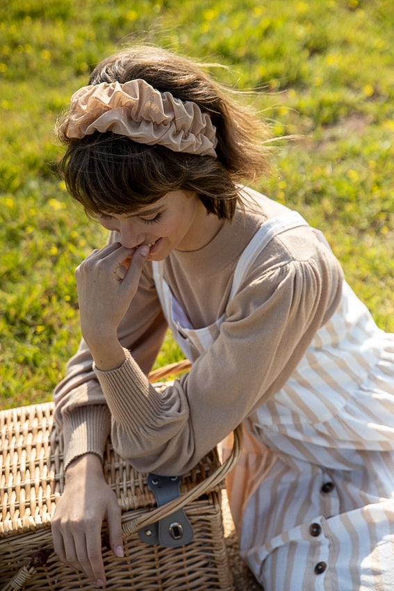 Renee Headband, Nude