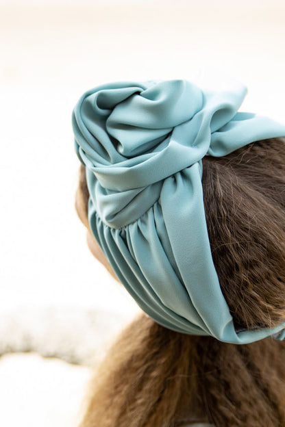 Agatha Velcro Headband, Mint Green