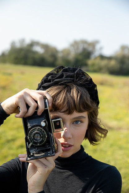 Wide Renee Headband, Black