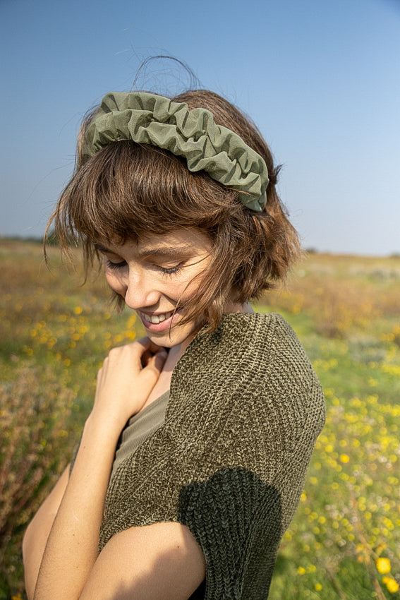 Renee Headband, Olive Green Reg?