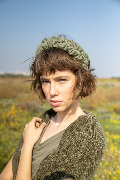 Renee Headband, Olive Green Reg?