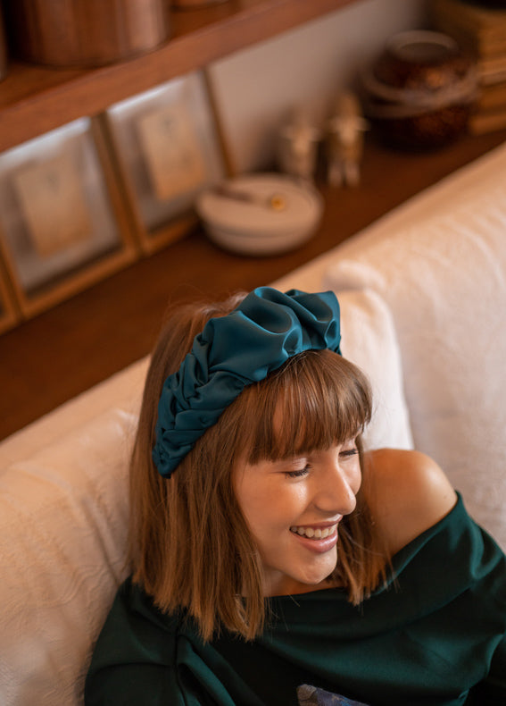 Jan Headband, Dark Turquoise