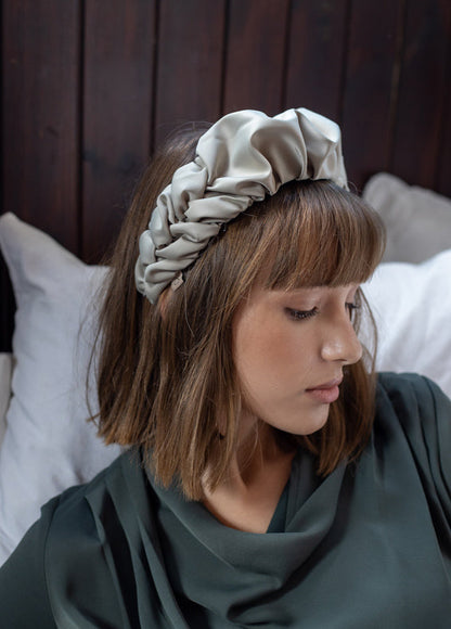 Jan Headband, Light Olive Green