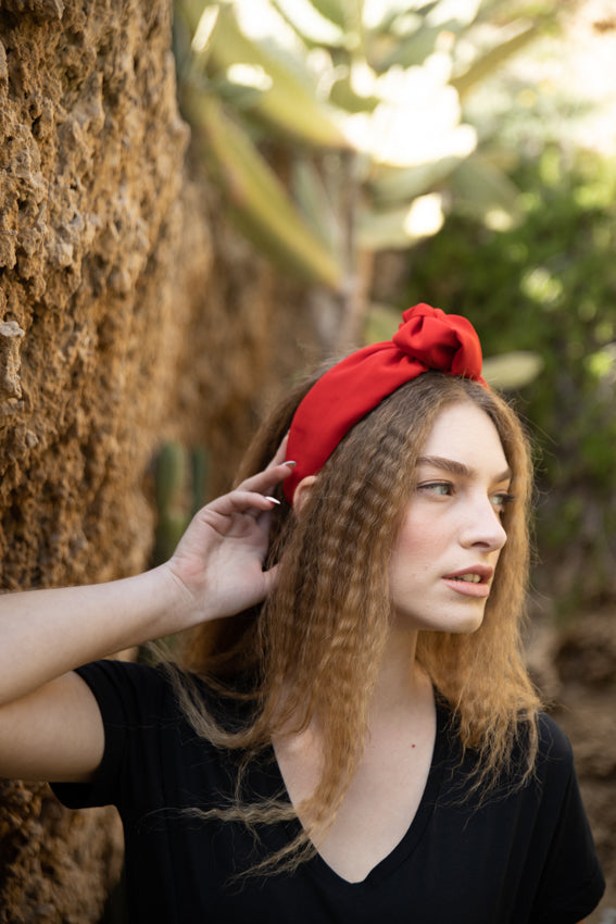 Agatha Headband, Red