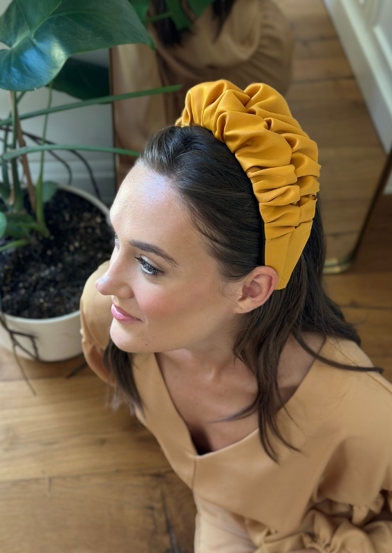 Medium Nemesis Headband, Mustard