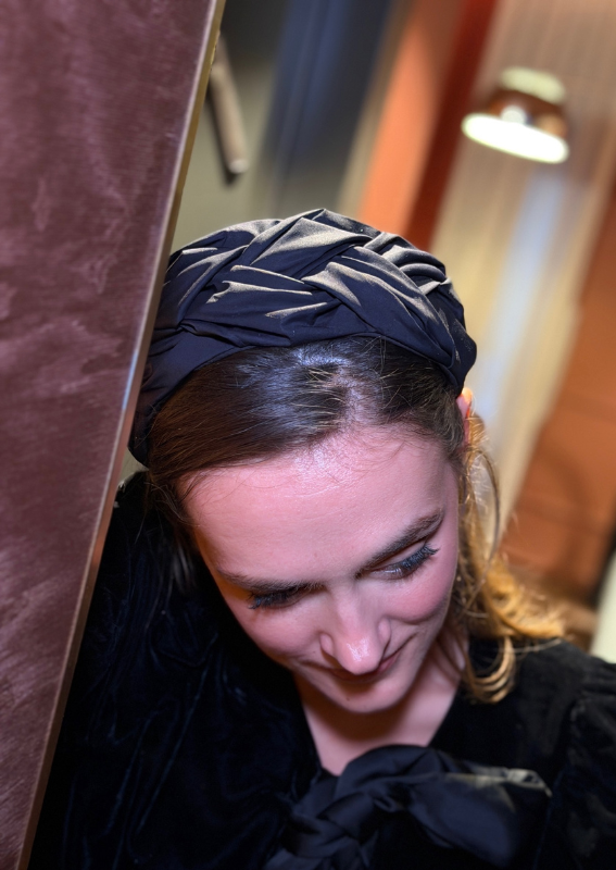 Luna Medium Headband – Black