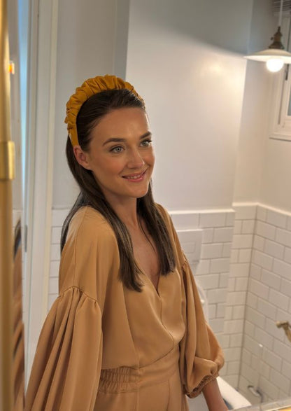 Petite Nemesis Headband, Golden Mustard