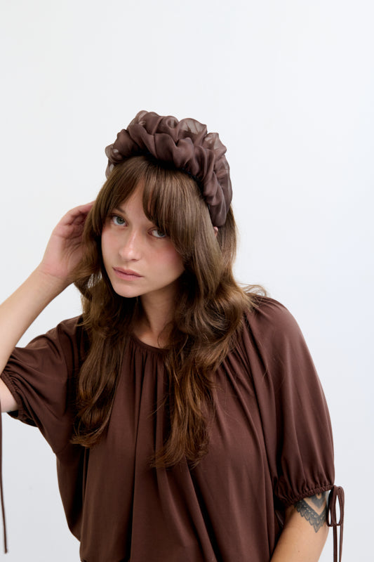 Renne Medium Headband – Chocolate Brown