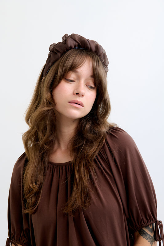 Renne Medium Headband – Chocolate Brown