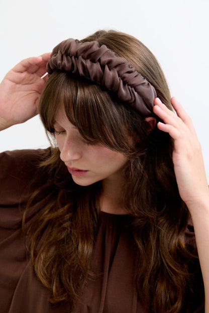 Renne Petite Headband – Chocolate Brown
