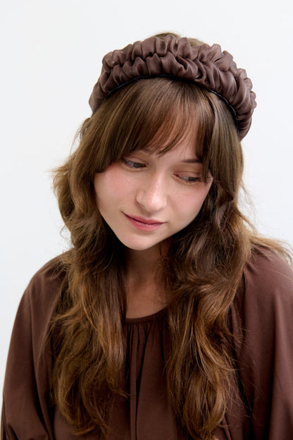 Renne Petite Headband – Chocolate Brown