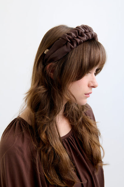 Renne Petite Headband – Chocolate Brown