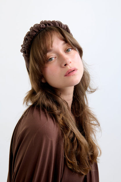 Renne Petite Headband – Chocolate Brown