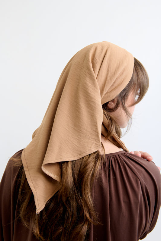 Tahalia Long Headband – Camel