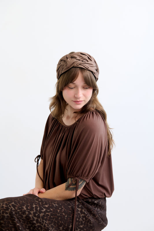 Luna Tie – Brown
