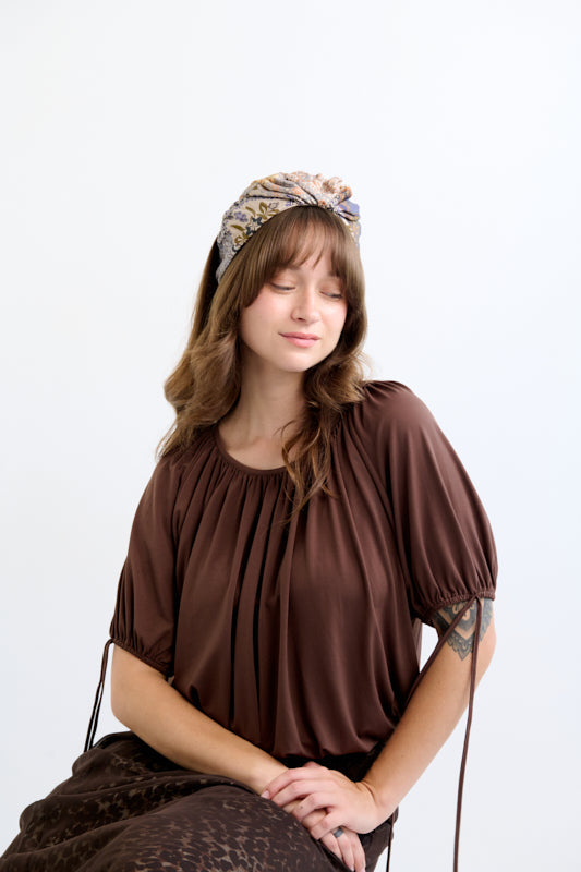 Celine Narrow Headband – Azzurra