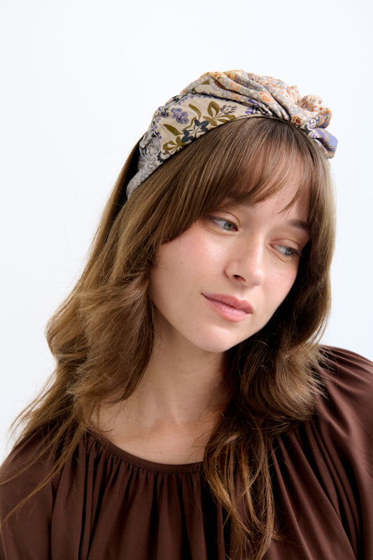 Celine Medium Headband – Azzurra