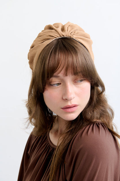 Celine Medium Headband – Camel